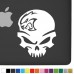 Dodge Hellcat Badass Skull Decal